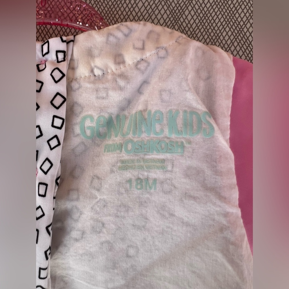 Genuine Kids Oshkosh - Colorful Geometric Kids Sleeveless Top (Size 18m) - Picture 4 of 5